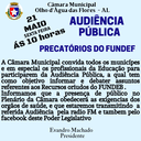 Audiência Pública debaterá recursos dos Precatórios do FUNDEF