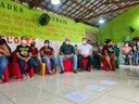 Autoridades dos Poderes Executivo e Legislativo municipal participam de evento com lideranças  comunitárias e associados do Sindicato Rural deste município.